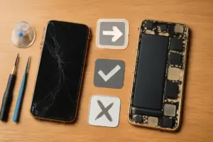 Sostituire solo il vetro o tutto il display su iPhone? I vantaggi tecnici e i rischi da evitare