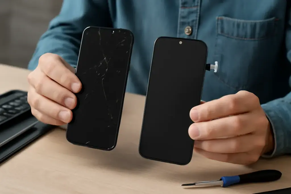 La differenza tra display originale e compatibile: il parametro tecnico che pochi guardano