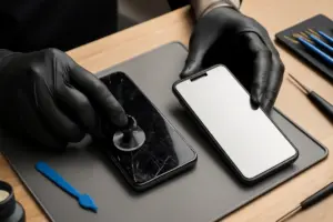 Sostituzione vetro iPhone scheggiato: come assicurarsi un risultato senza bolle e imperfezioni